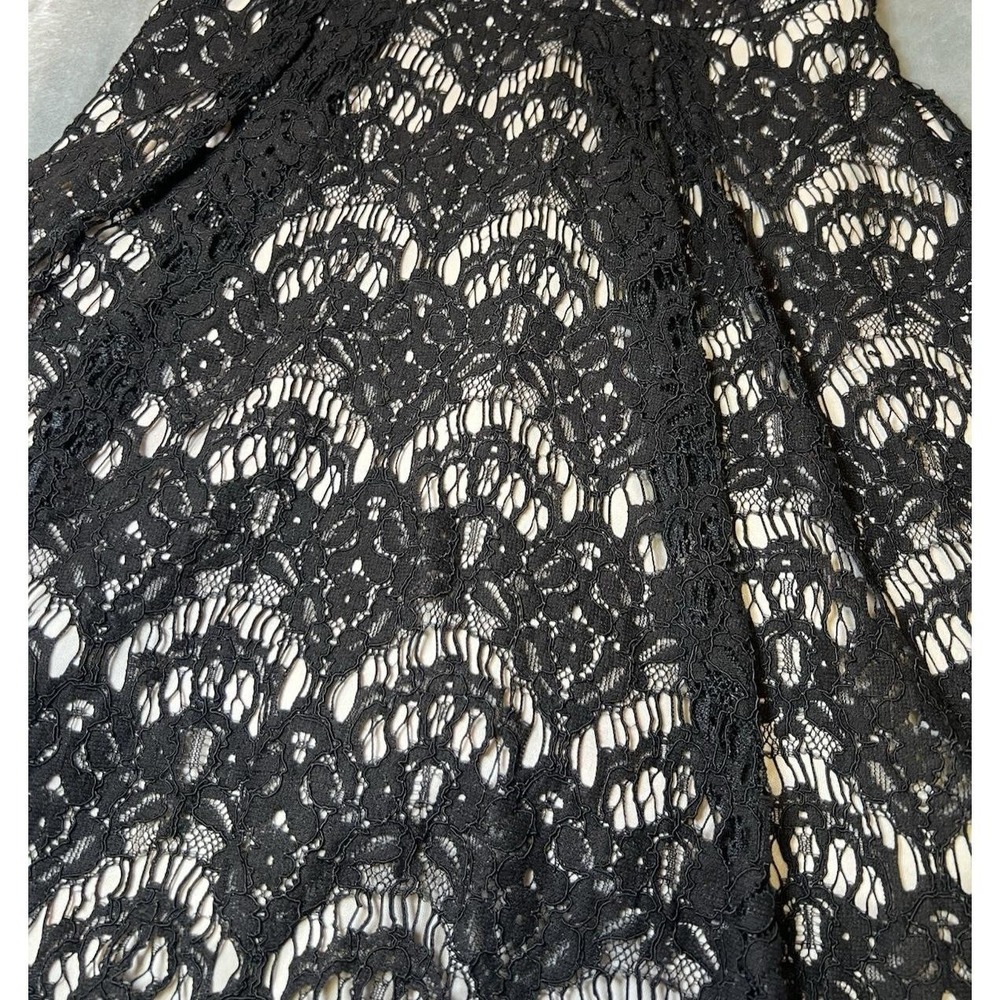 Speechless Womens Size Small Lace Halter Dress Black Fit Flare Party Cocktail - Picture 16 of 16